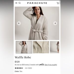 Parachute robe